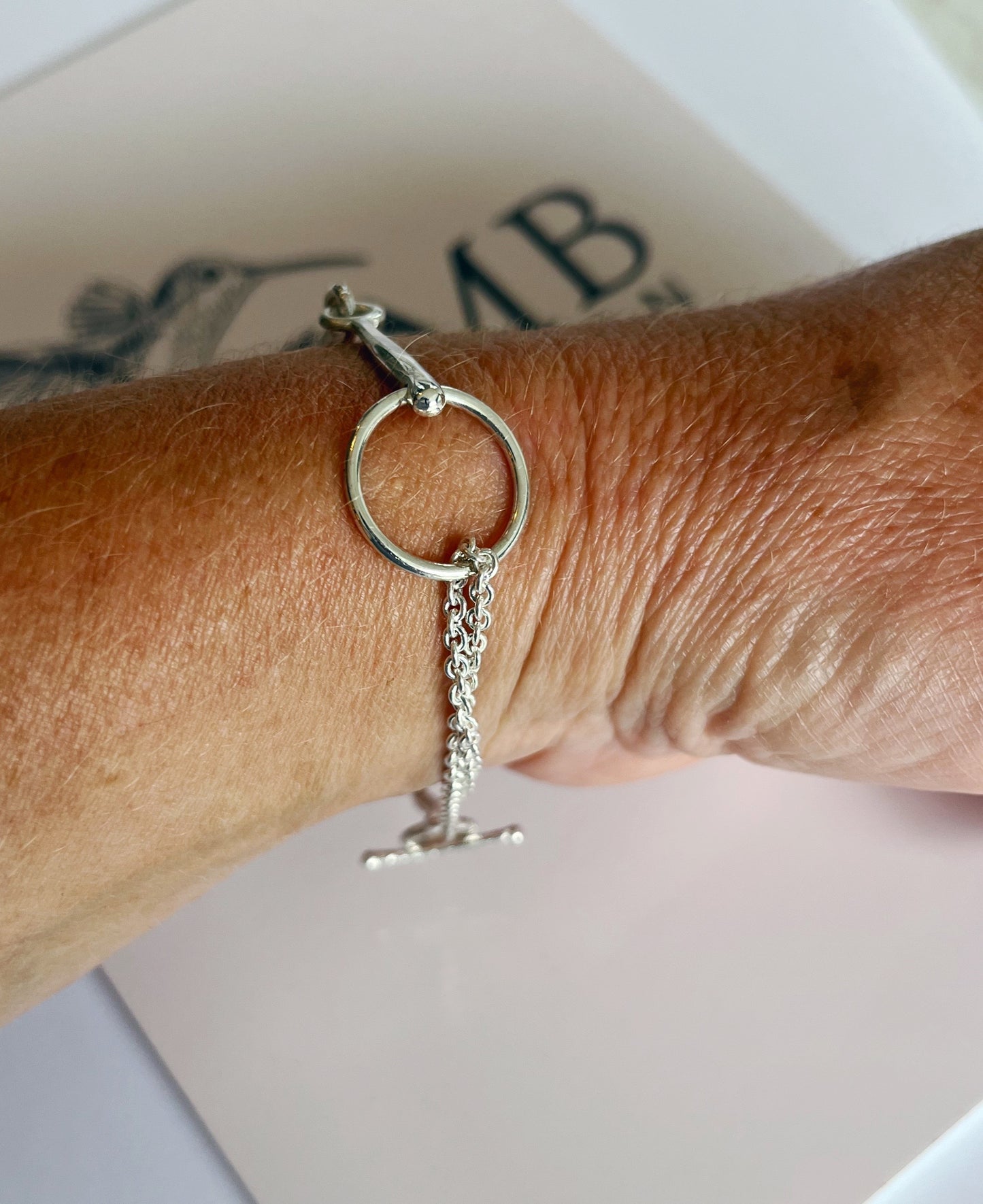 snaffle bracelet