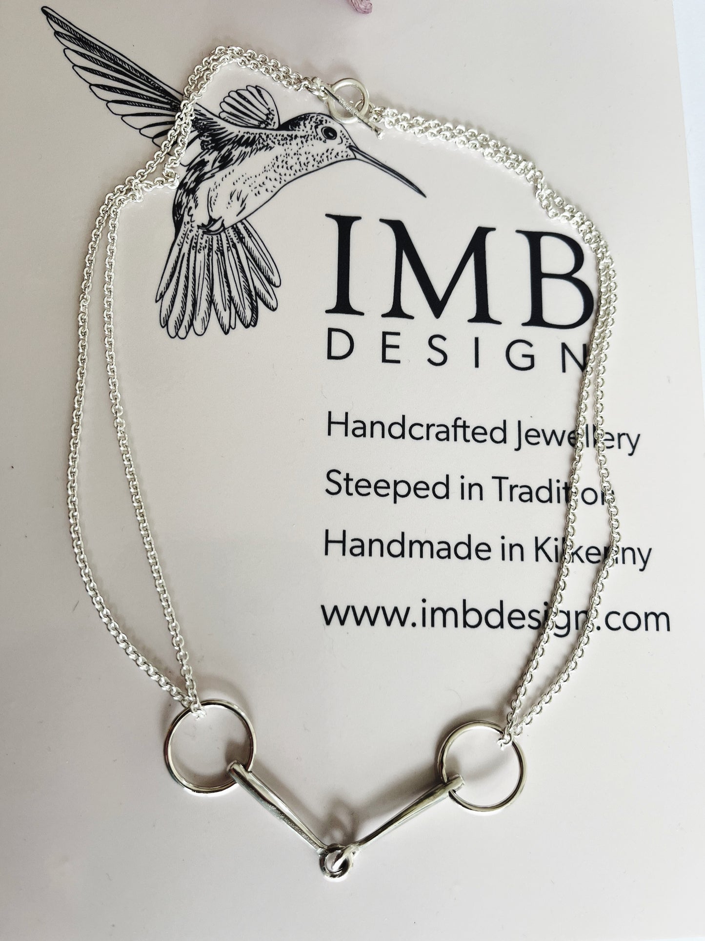 Snaffle necklace
