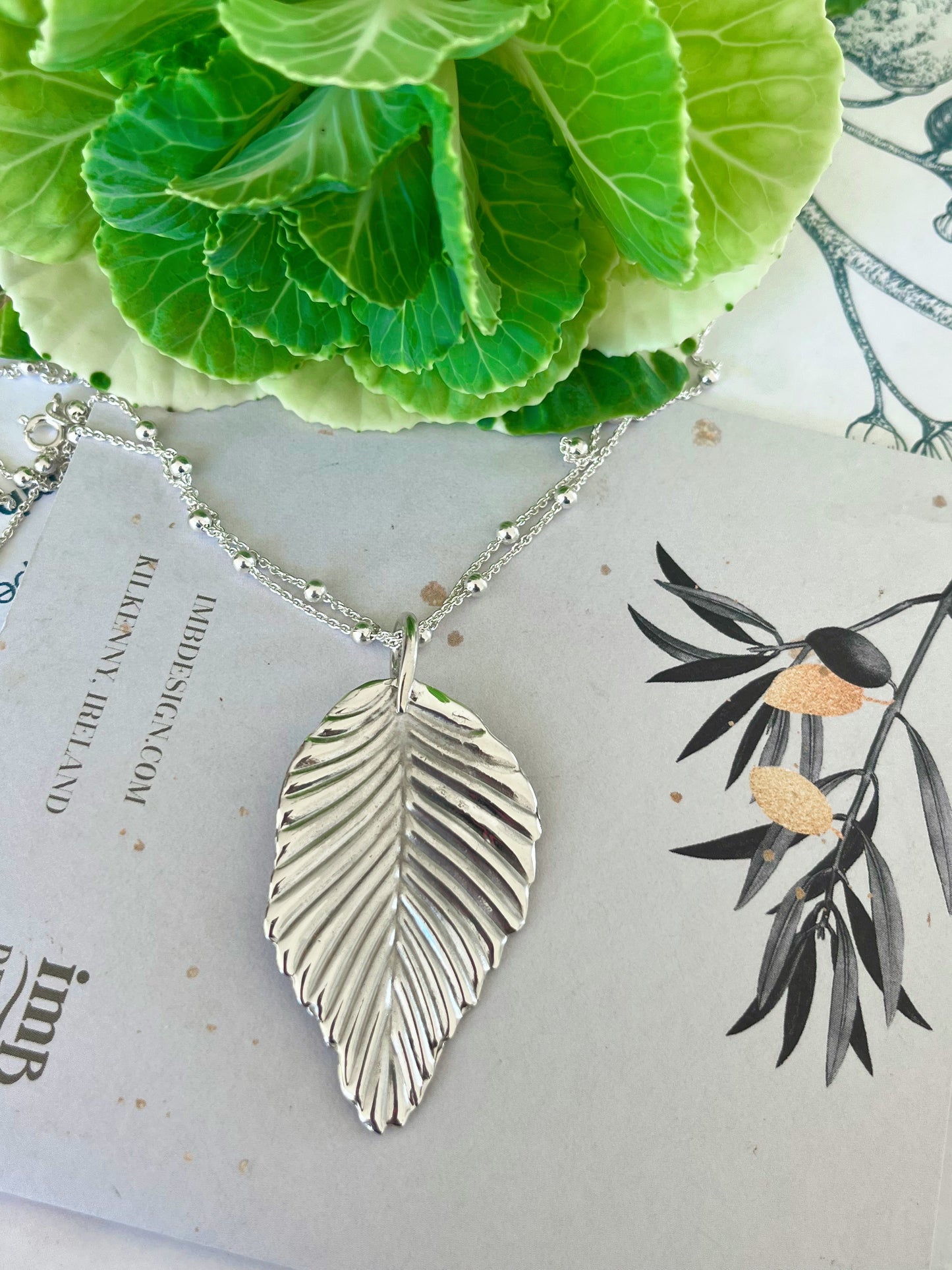 Leaf necklace
