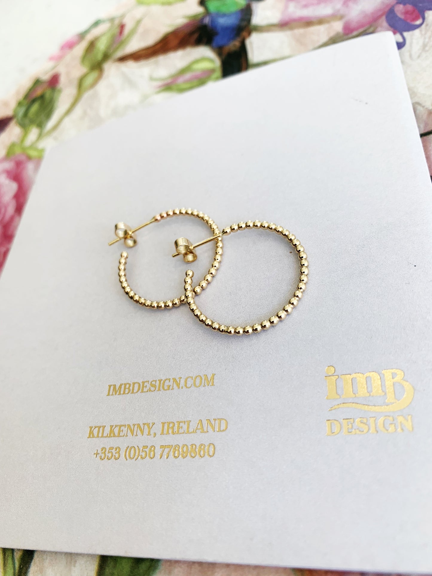 Poppy hoops