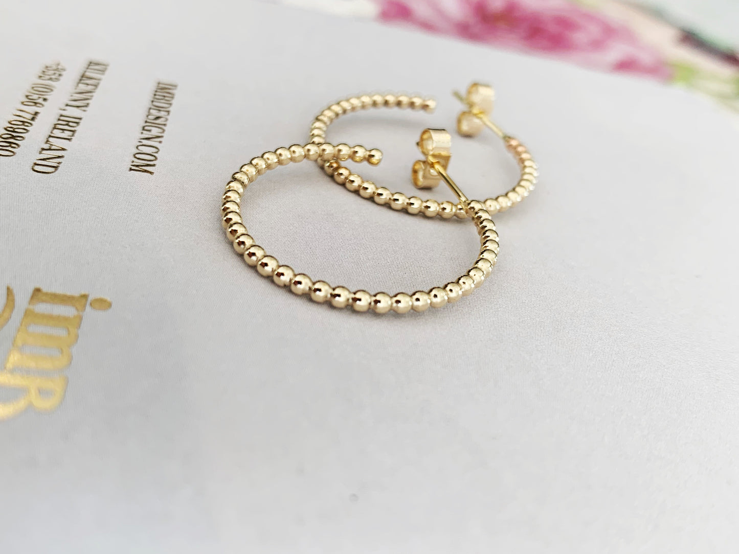 Poppy hoops