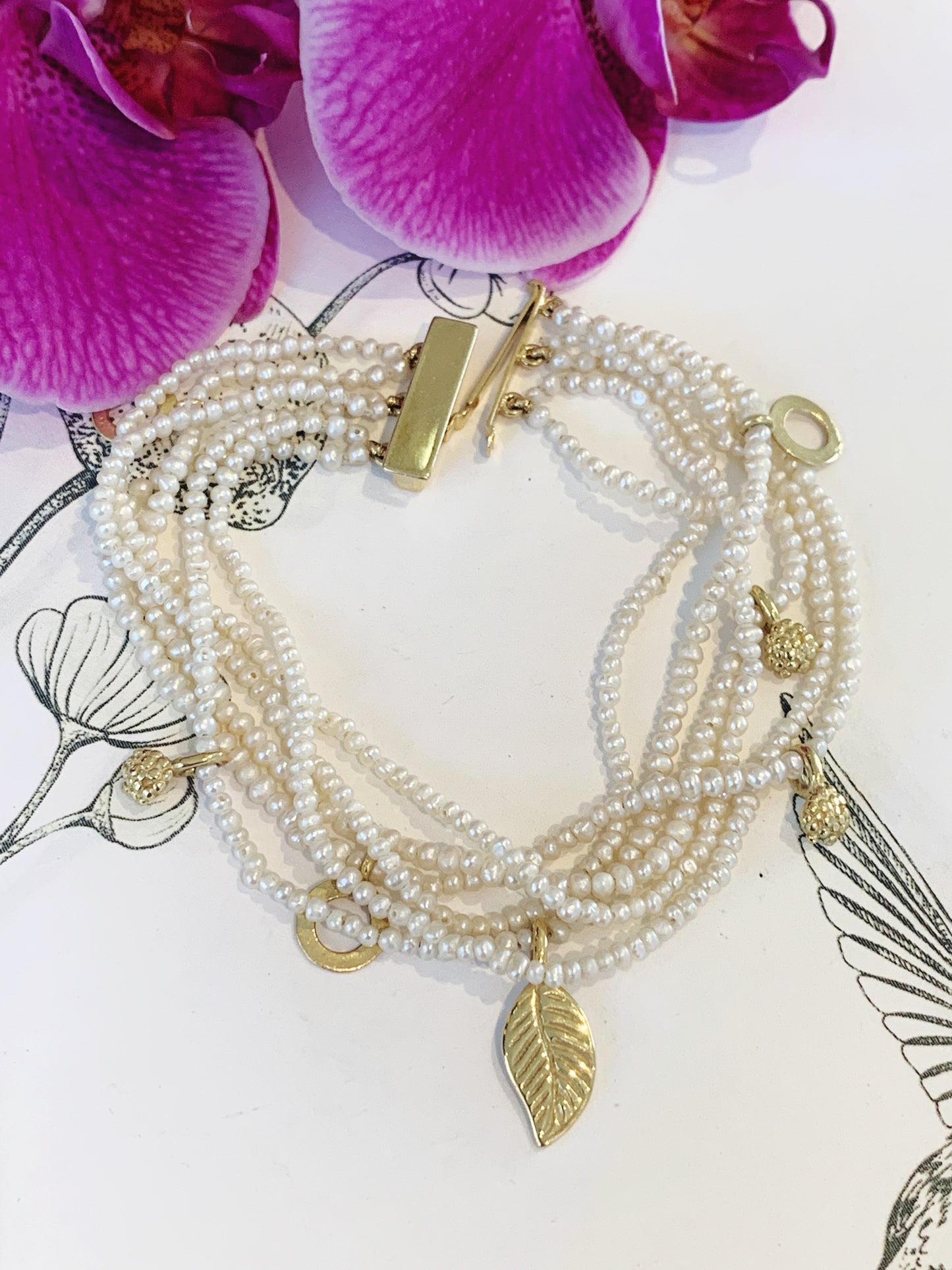 Pearl cuff