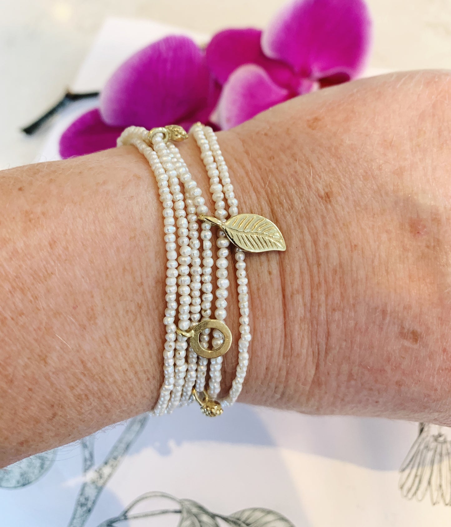 Pearl cuff