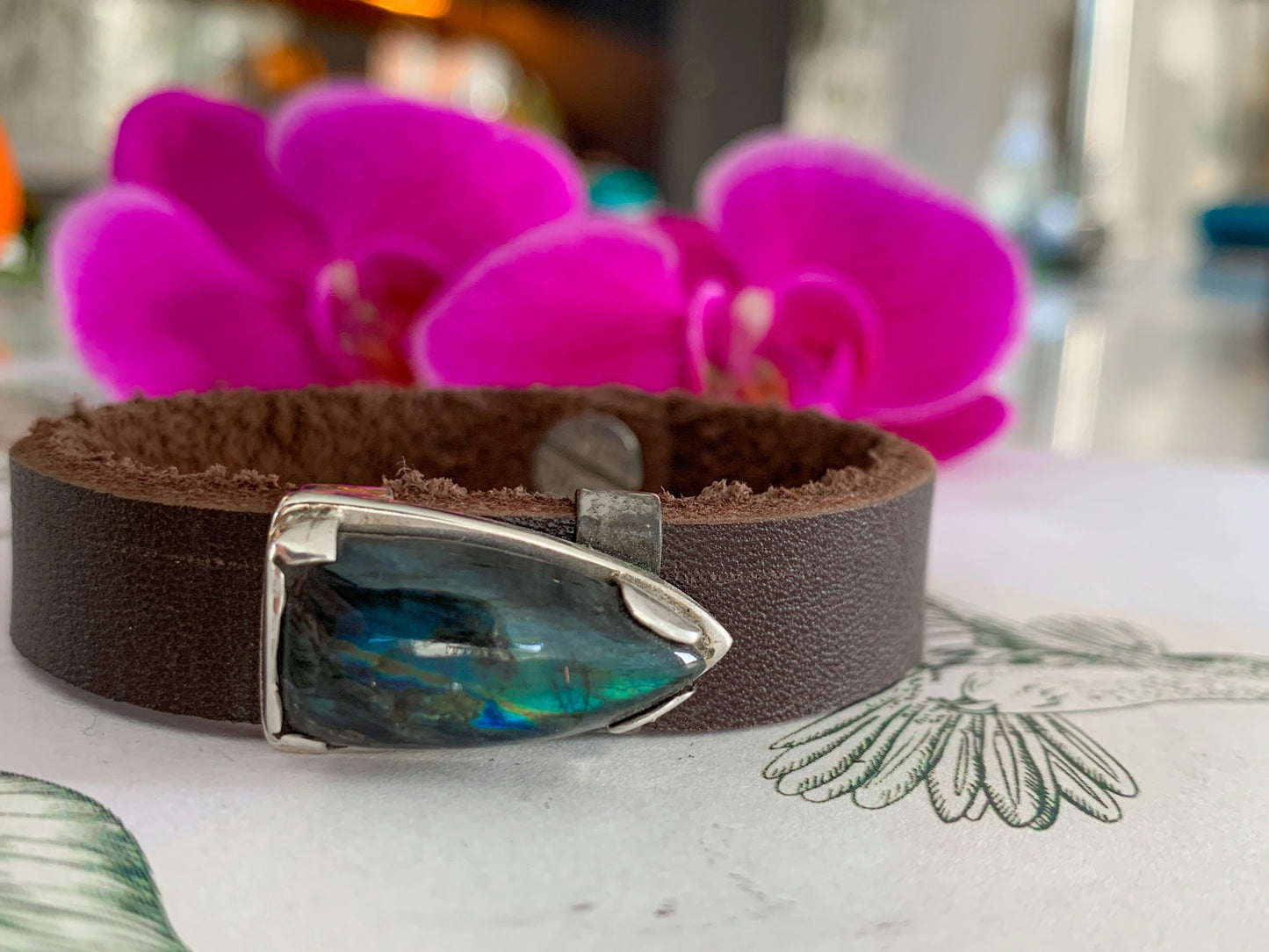 Leather armlet
