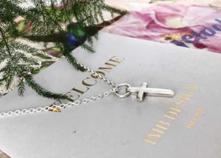 Contemporary silver cross