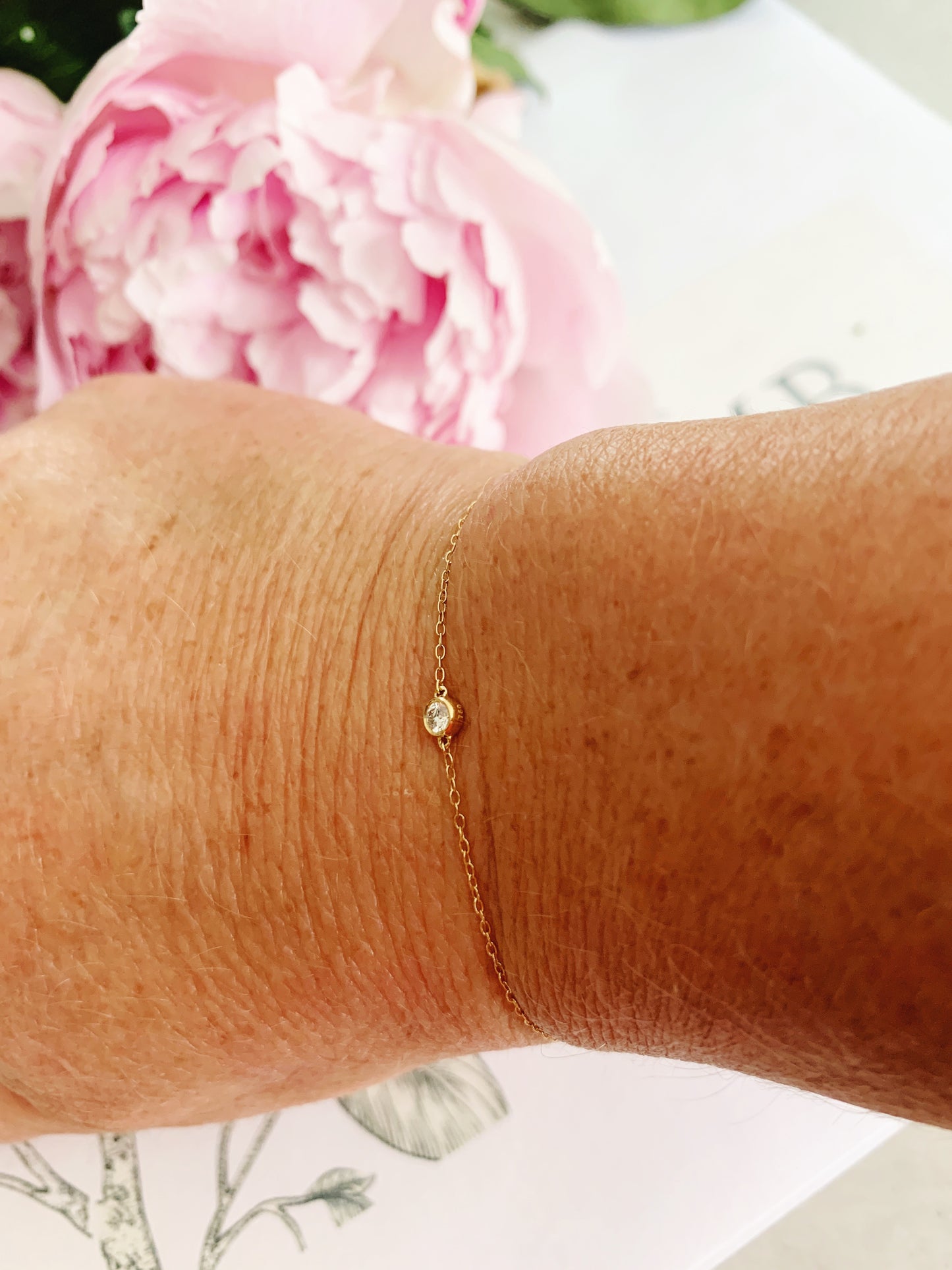 ‘’Coco’ solo diamond bracelet