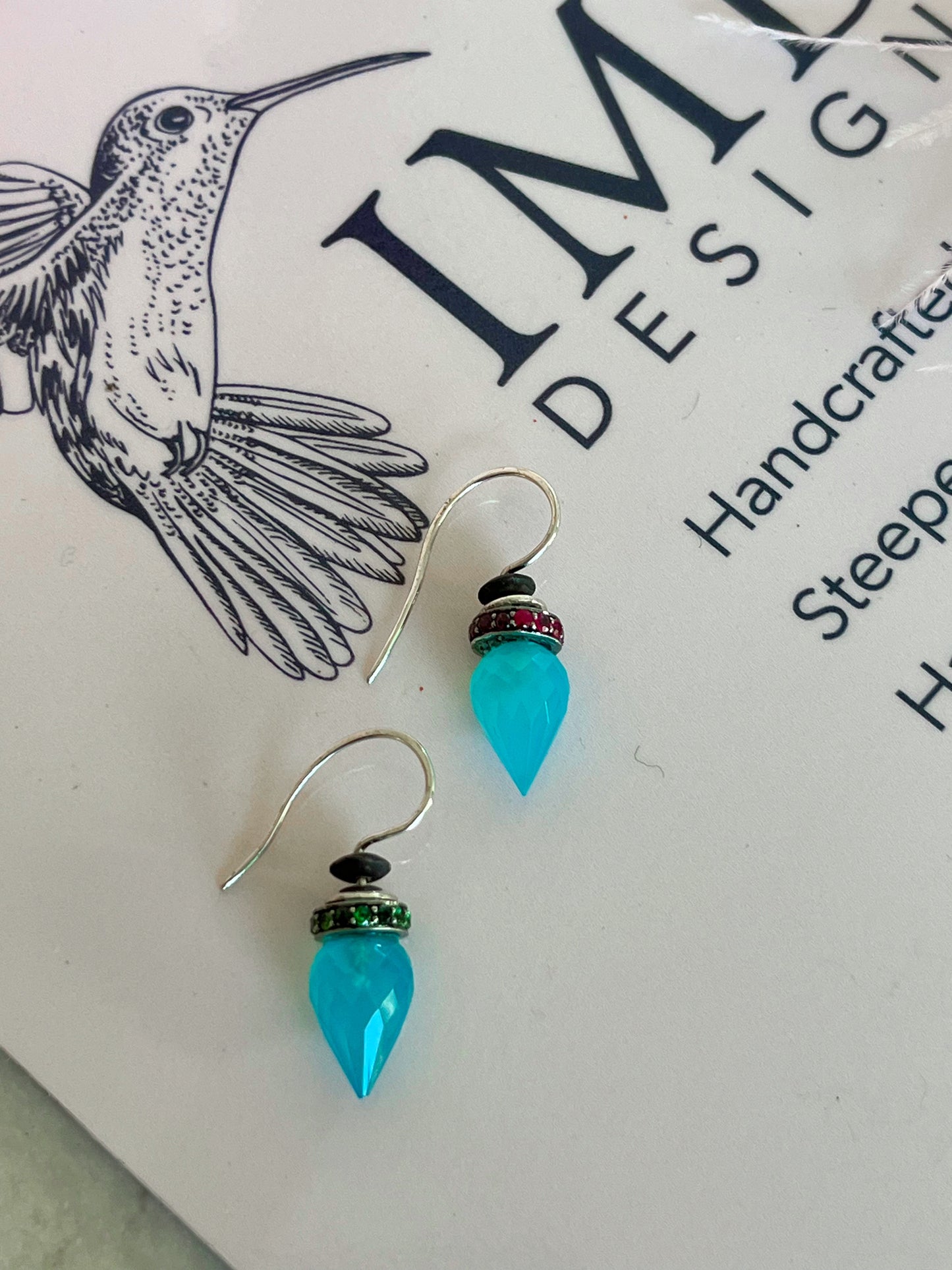 Chalcedony drops