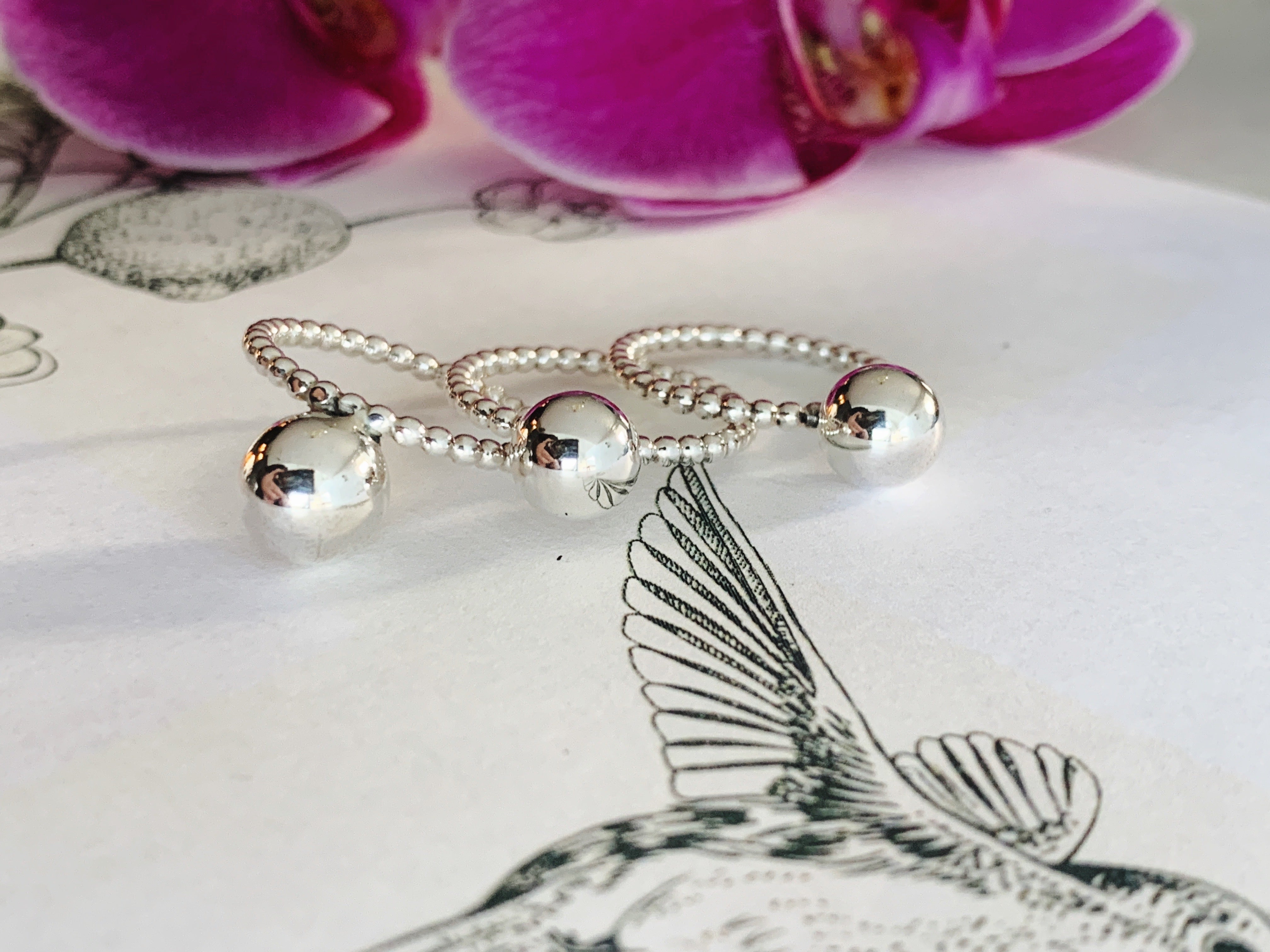 Stacking ball rings – IMB Design Jewellery